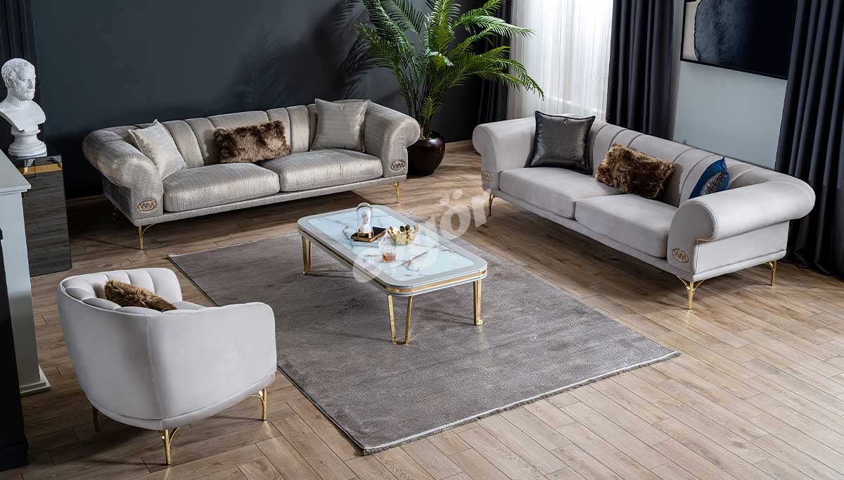 Marinas Modern Sofa Set