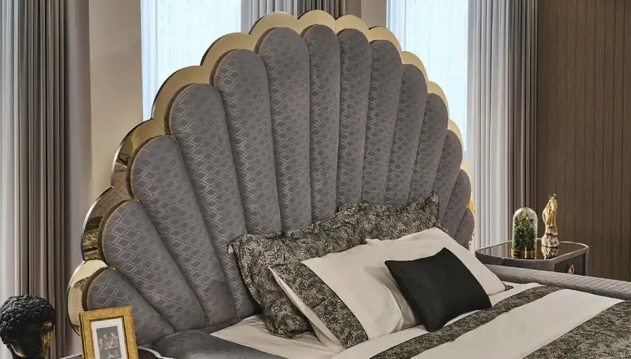 Melusa Gri Televizyonlu Yatak - 4