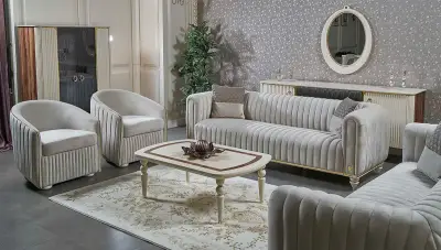 Mercan Modern Sofa Set