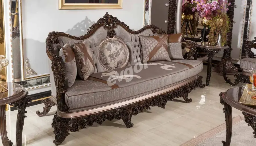 Miranda Klasik Üçlü Koltuk - 1