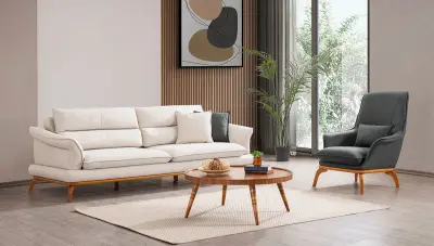 Miya Modern Sofa Set - Thumbnail