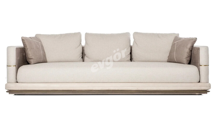 Monela Lüks Üçlü Koltuk