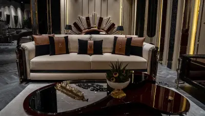Monica Luxury Sofa Set - Thumbnail