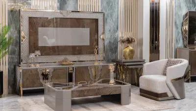 Monra Luxury Sofa Set - Thumbnail