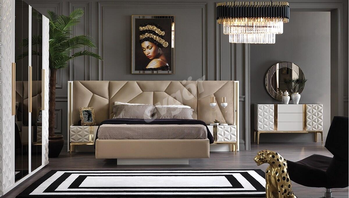 Montreal Gold Bedroom - Thumbnail