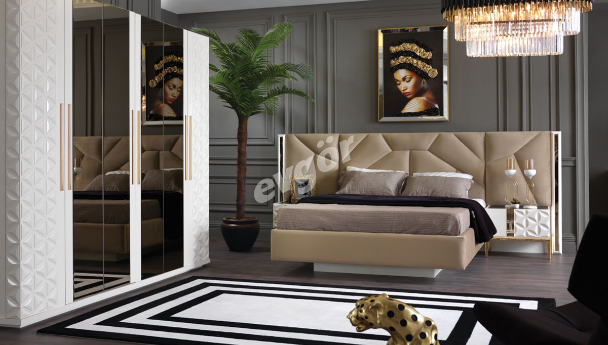 Montreal Gold Modern Yatak Odası - 2