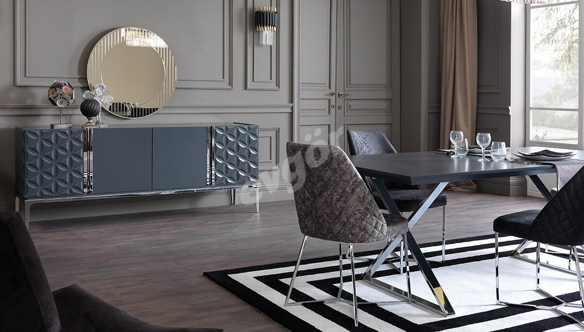 Montreal Modern Yemek Odası - 2