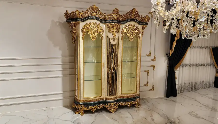 Nazende Yeşil Klasik Yemek Odası - 6