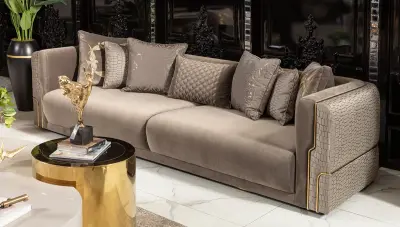 Nepal Luxury Sofa Set - Thumbnail