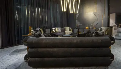 Olimpos Luxury Sofa Set - Thumbnail