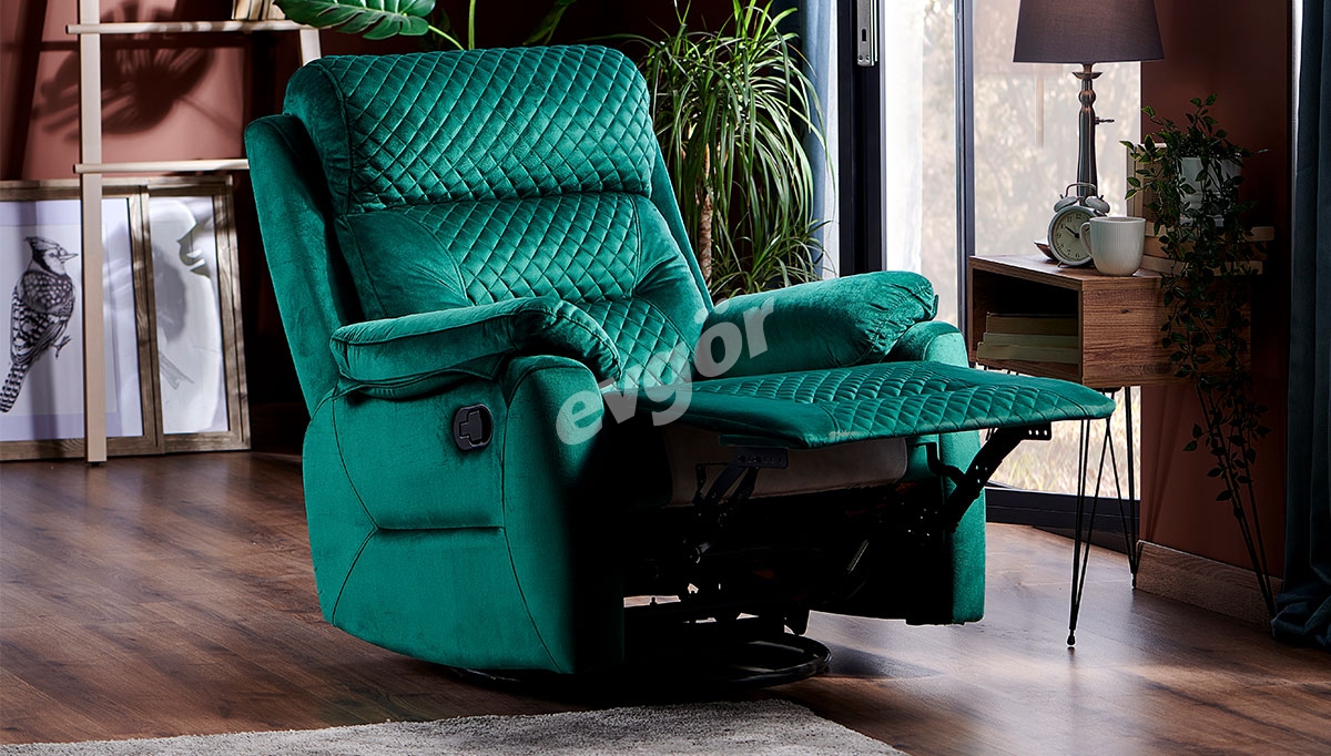 Opava Green TV Chair - Thumbnail