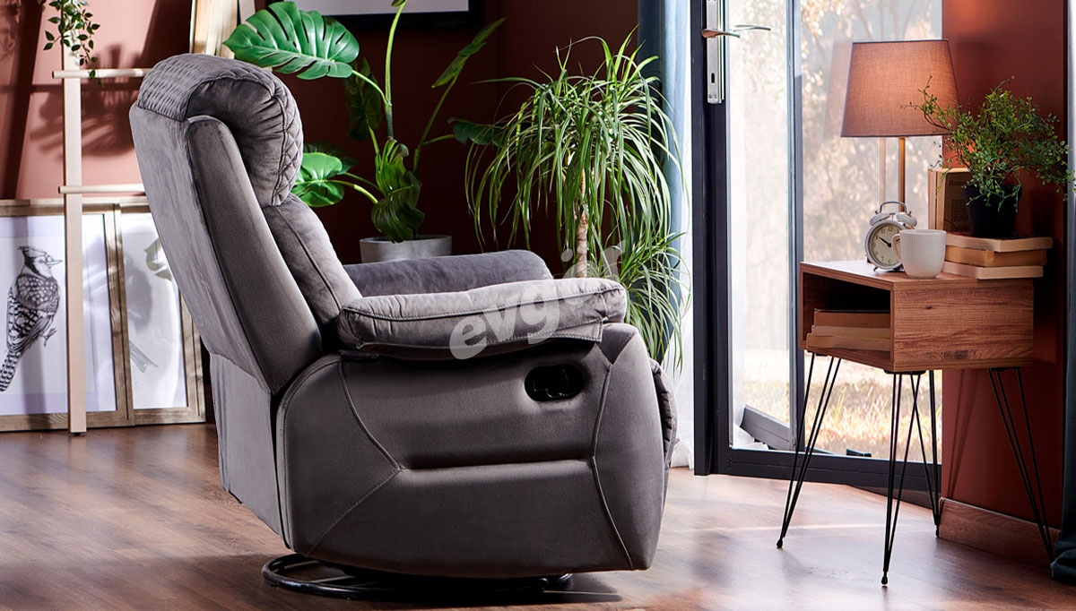 Opava Grey TV Chair - Thumbnail