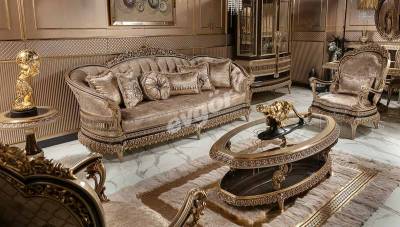 Padişah Klasik Salon Takımı (Hemen Teslim )