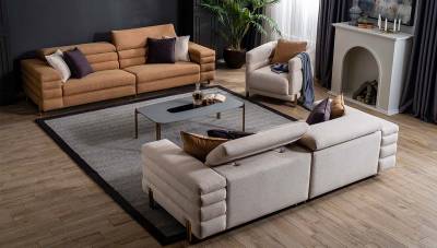 Palerto Metal Sofa Set