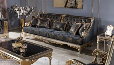 Paris Luxury Sofa Set - Thumbnail