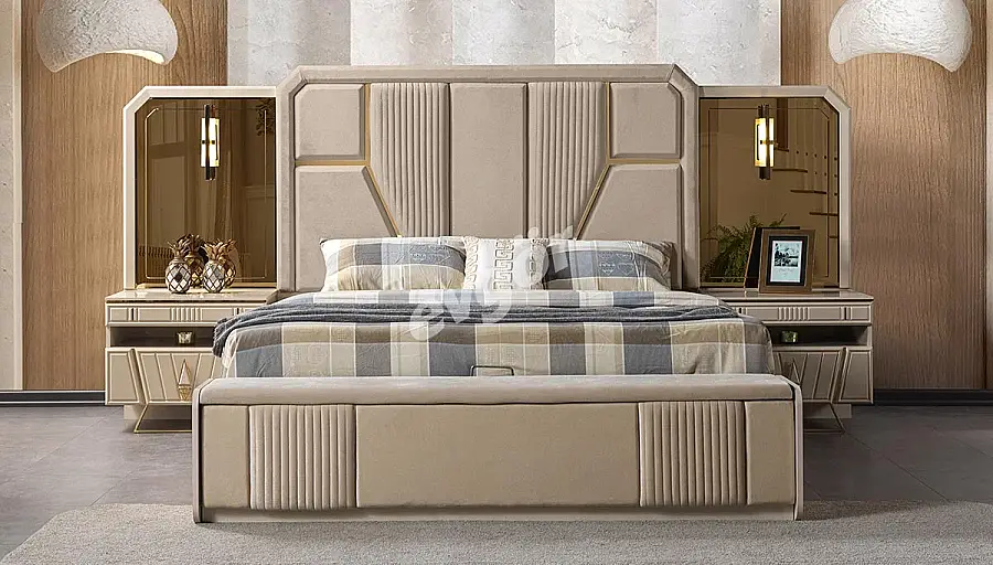 Parsela Lüks Bazalı Karyola - 1