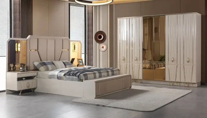 Parsela Lüks Yatak Odası