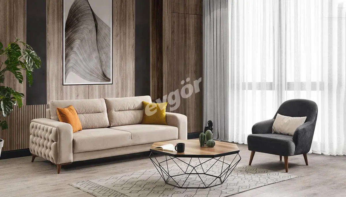 Parsila Modern Sofa Set