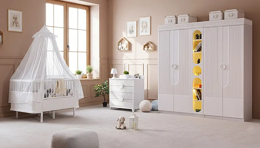 Pelsa Cibinlikli Bebek Odası - 1