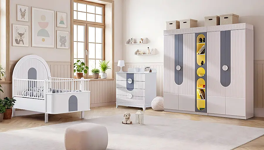 Pelsa Meşe Bebek Odası - 5