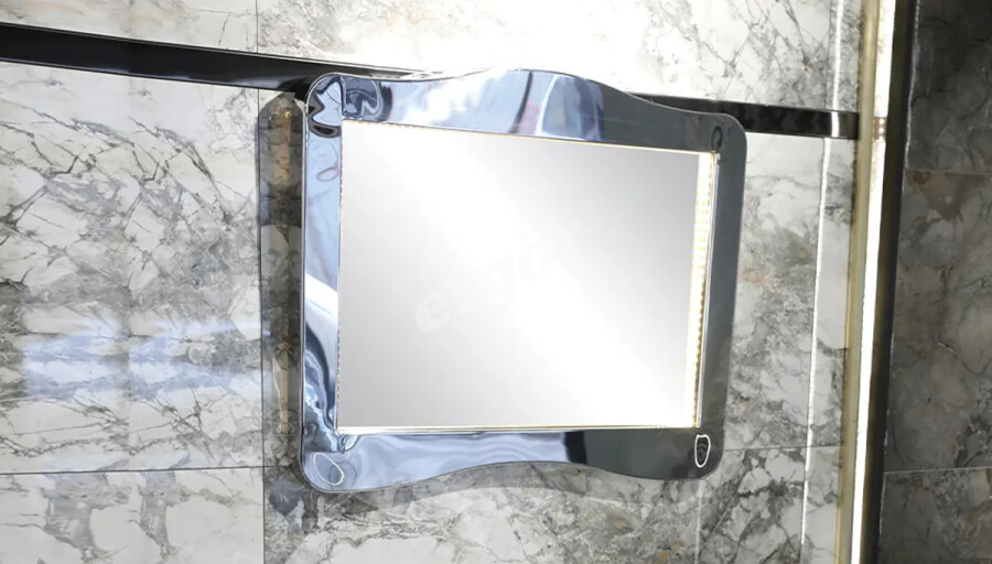 Perlino Chrome Banyo Aynası