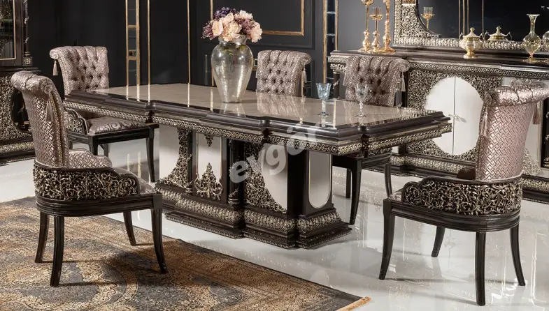 Piraye Klasik Yemek Masası - 1