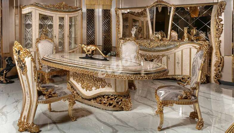 Prenses Klasik Yemek Masası - 1