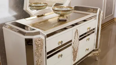 Rabesa Krem Avangarde Yatak Odası - 7