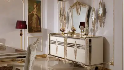 Rabesa Krem Avangarde Yemek Odası - 6