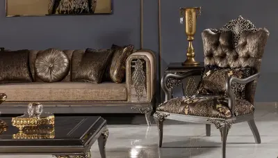 Rabesa Luxury Sofa Set - Thumbnail