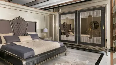 Rabio Art Deco Yatak Odası - Thumbnail