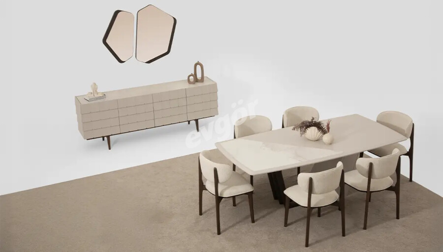 Raft Modern Yemek Odası