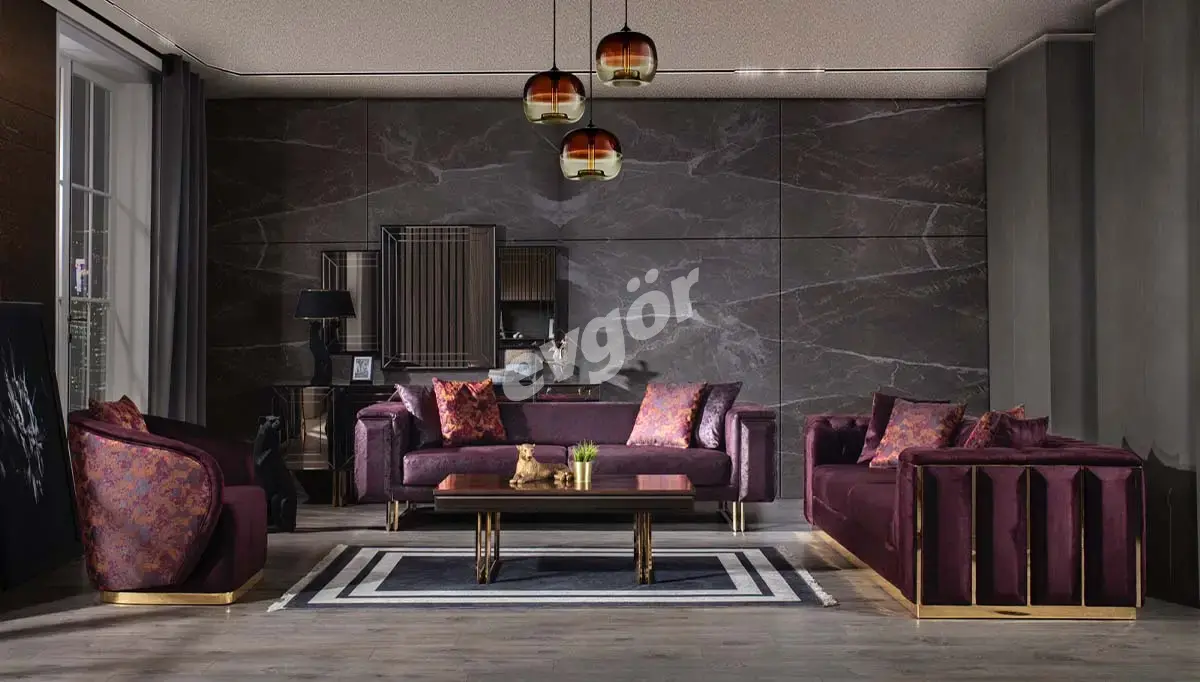 Ranzel Modern Sofa Set