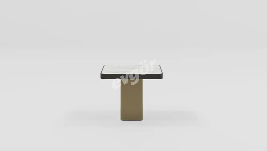 Raven Modern Seramik Küçük Orta Sehpa