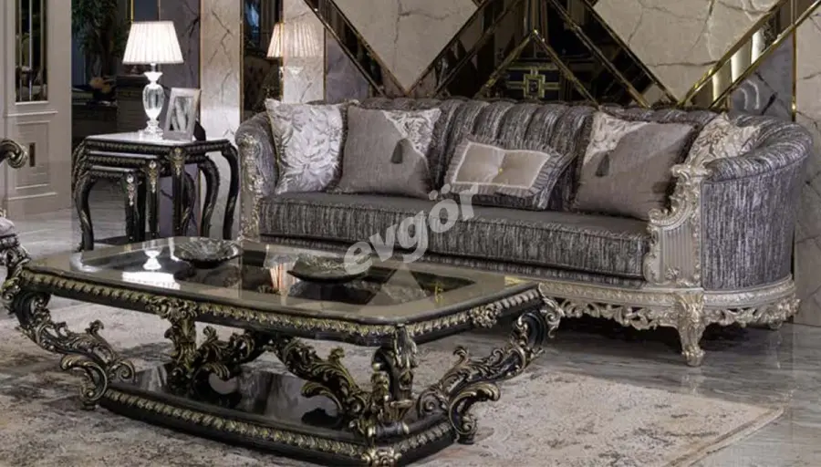 Reyana Chester Üçlü Koltuk - 1