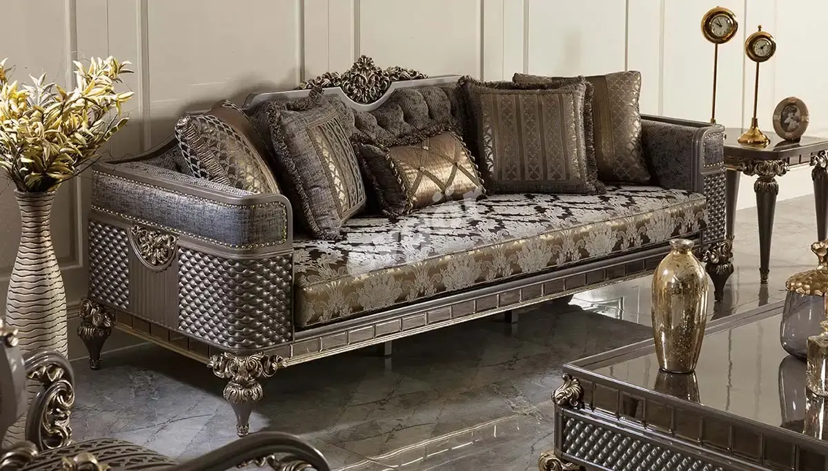 Rivesa Art Deco Sofa Set