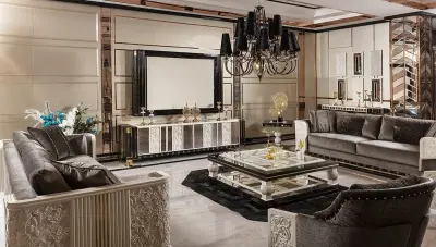 Rodri Luxury Sofa Set - Thumbnail