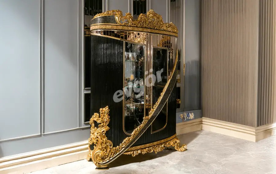 Royal Siyah Klasik Vitrin - 1