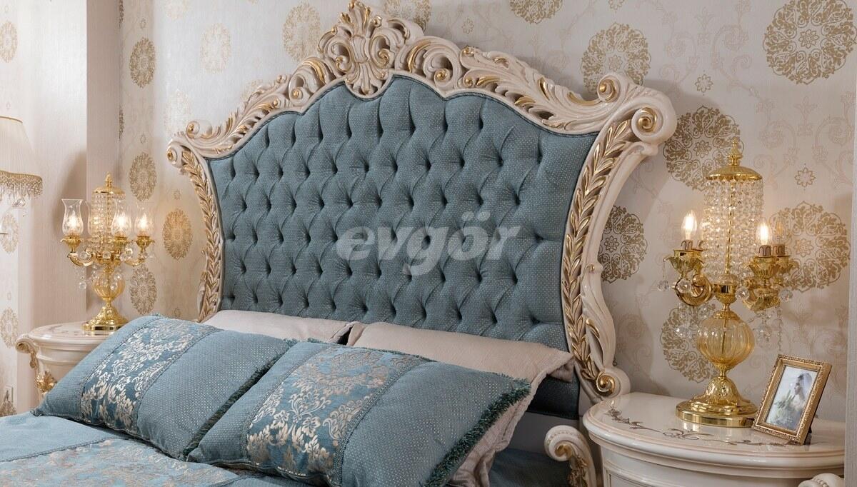 Royela Krem Klasik Yatak Odası