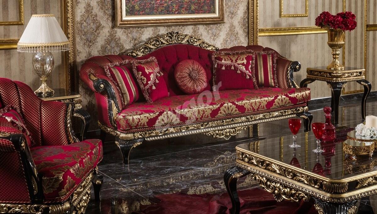 Sadrazam Classic Sofa Set - Thumbnail