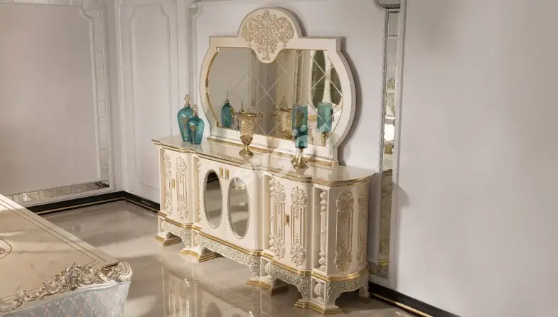 Şahmaran Beyaz Klasik Konsol - 1