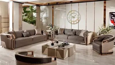 Sakura Luxury Sofa Set - Thumbnail