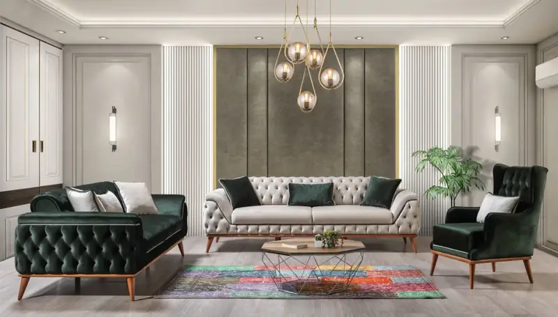 Salda Chester Koltuk Takımı - 1