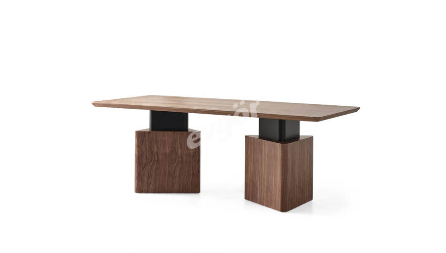 Sarina Siyah Modern Yemek Masası - 2