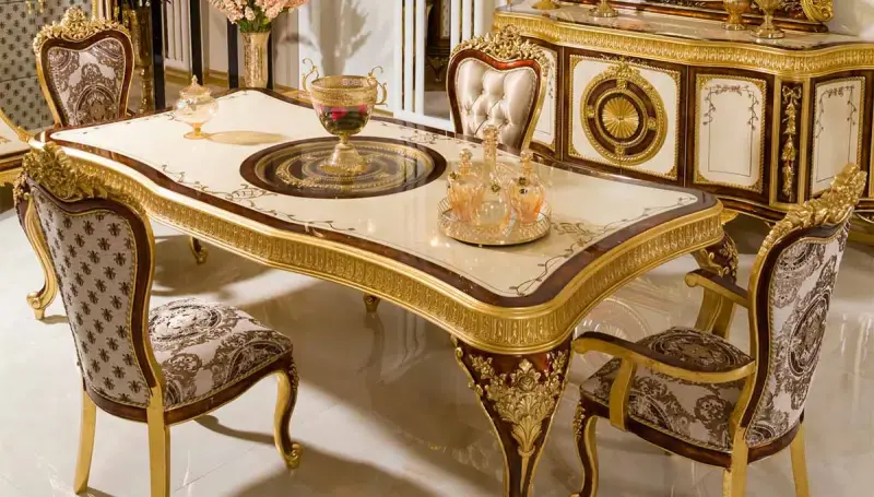 Saruhan Klasik Yemek Masası - 2