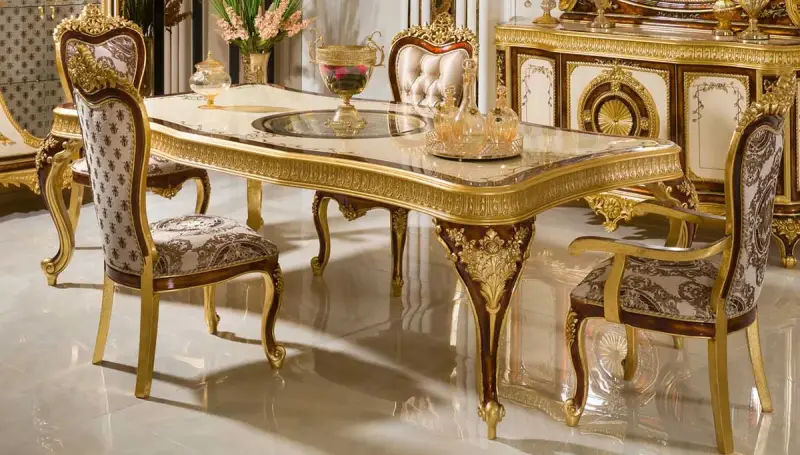 Saruhan Klasik Yemek Masası - 1