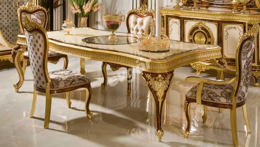 Saruhan Klasik Yemek Masası - 1