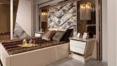 Sewena Art Deco Bedroom - Thumbnail