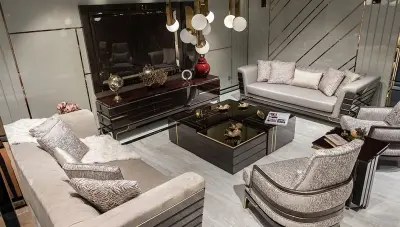Stella Luxury Sofa Set - Thumbnail
