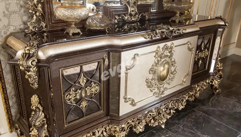 Süleyman Şah Kahverengi Klasik Konsol - 2